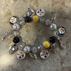 Pittsburgh Steelers Charm Bracelet